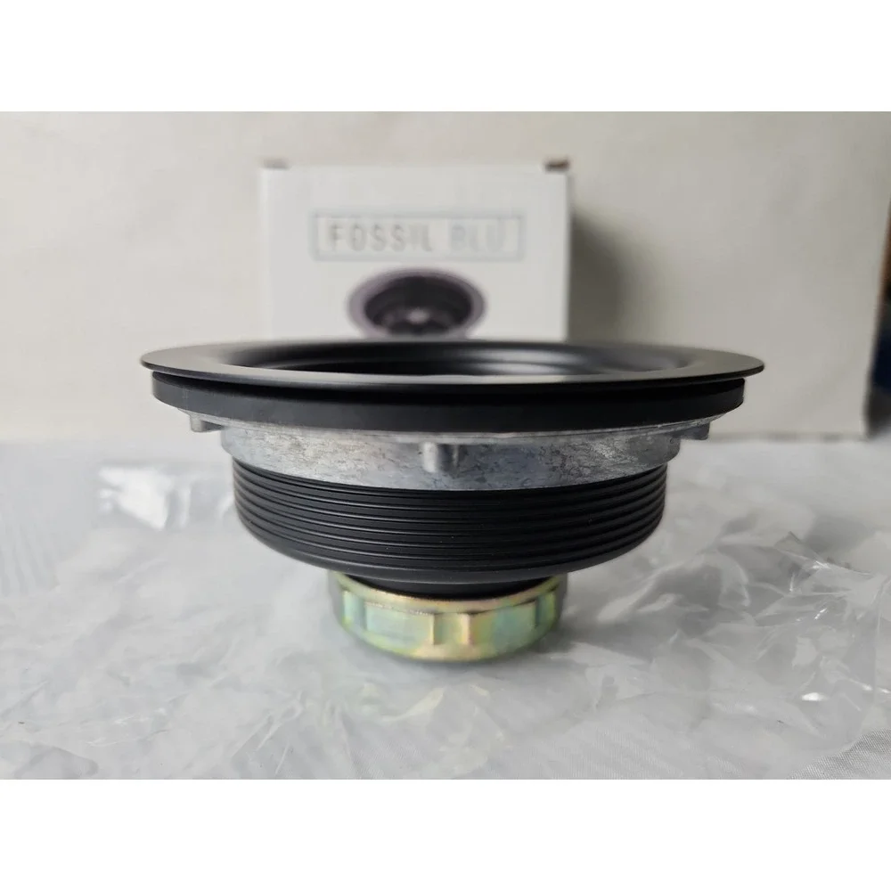 NEW Fossil Blu Luxury 304 Stainless Steel Sink Drain & Strainer/Matte Black‎ NIB